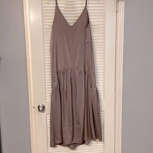 Dusty Mauve Hi low dress!